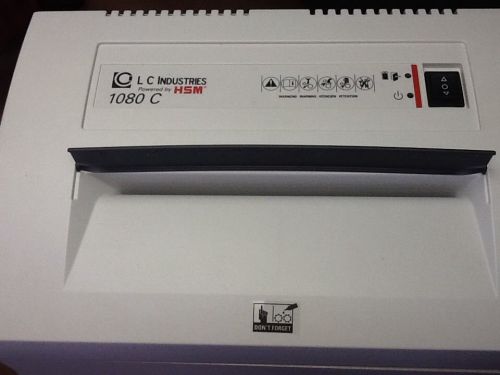 LC Industry 1080 C Paper Shredder