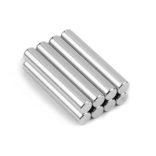 36x cylinder neodymium magnets n35 4mm x 24mm rare earth craft strong rod for sale