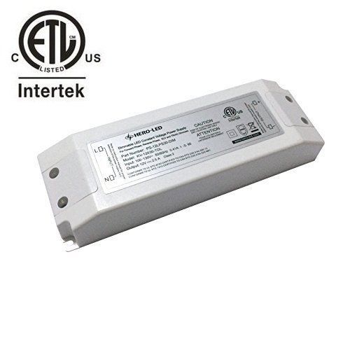 Hero-led ps-12lps30-dim etl-listed dimmable led constant voltage power supply - for sale