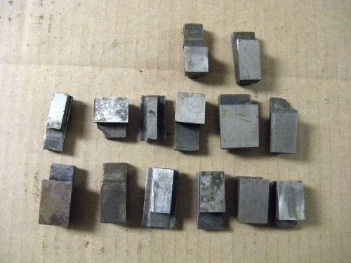 Used LOT 14 Misc.sizes KeySeater Dovetail cutters some chipped  Mitts &amp; Merrill