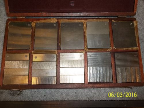 General Electric Standard Roughness Specimens  surface finish comparator plates