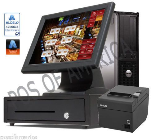Aldelo pro cafe buffet restaurant complete value pos system new for sale