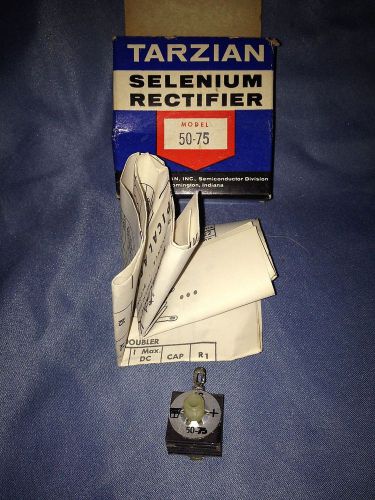 Vintage Tarzian Selenium Rectifier - Model 50-75 - NOS