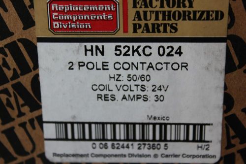 HN52KC024 Tyco HN 52KC 024 Contactor 2 Pole - NEW IN BOX!