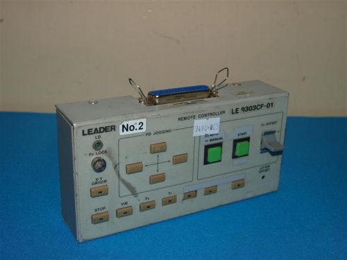 Leader LE 9303CF-01 Remote Controller w/ Damage Button