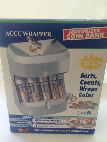 Accu Wrapper Motorized Coin Bank