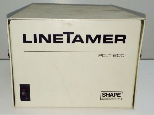 SHAPE LINE TAMER PCLT 600 Filter medical equipment electronics Line Conditioner