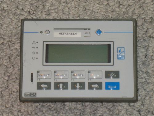 Uni-OP MD00R-04-0045 Operator Panel / Screen / Interface