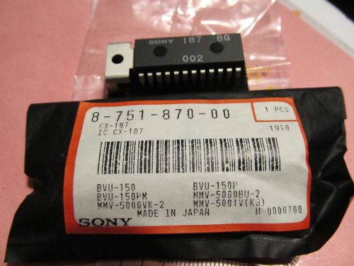 Analog Semiconductor,Sony,CX-187,24 Pin,Dip,Original part,8-751-870-00,1 Pc