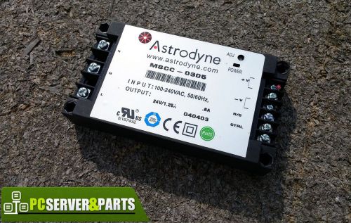 Astrodyne 30W Ultraminiature Modular Switching Power Supply 24V 1.25A MSCC-0305