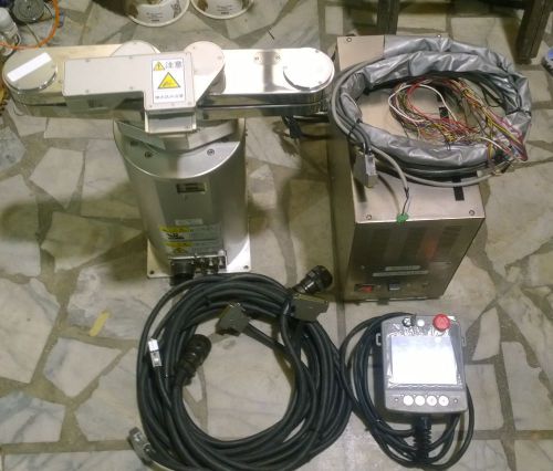 AITEC CORPORATION AR-W300 ROBOT + CONTROLLER + TEACH PENDANT + CABLE (#1517)