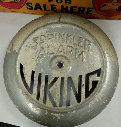 Vintage 15&#034; Aluminum Viking Automatic Sprinkler Fire Alarm Cover