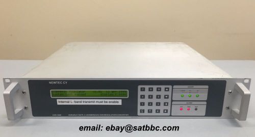 Newtec CY 2080 DVB S L-band 950 – 1750 MHz modulator Ttype NTC/2080/Z