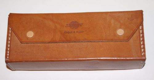 Vintage Leather Case for Bruel &amp; Kjaer Item Microphone? Preamp? Sound Equipment