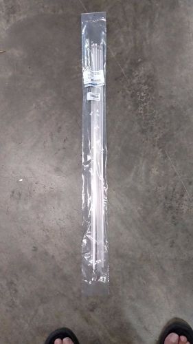 304 Stainless Steel Cable Tie 29&#034; 6JE41 10 per bag .250 Inches Tensile 200 lbs