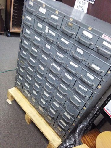 Equipto lyon 54 drawer industrial cabinet for sale
