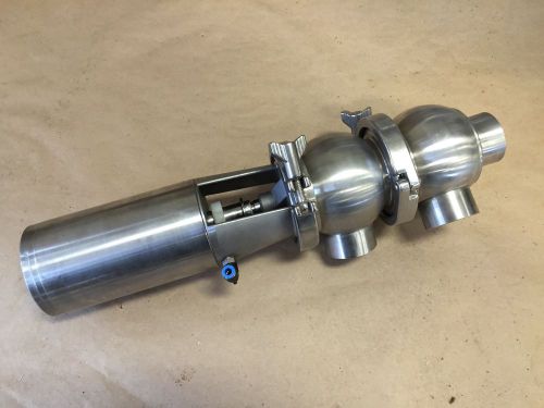 Divert valve 2.0&#034; t316l, sanitary (change-over valve) for sale