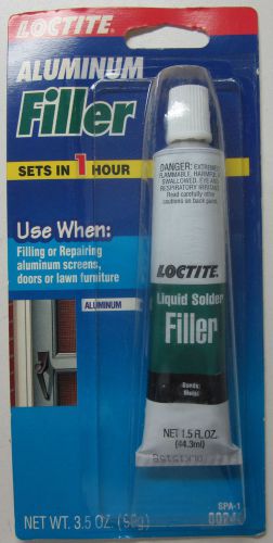 Loctite liquid metal Aluminum filler 1 hour set time 1.5 fl oz large tube xcllnt