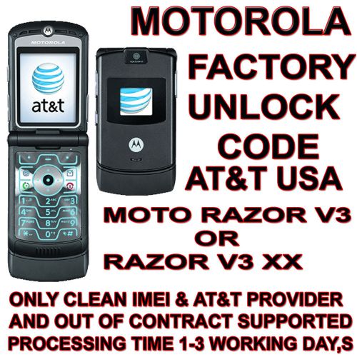 AT&amp;T T-Mobile usa Unlock Code Motorola DEFY ATRIX 2 MB865 HD MB866 MB886 Moto X