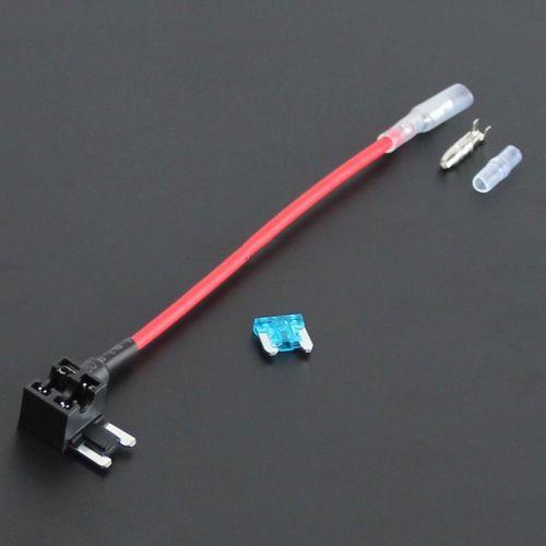100pcs (acn)auto car add a circuit atm tap low profile blade fuse holder for sale