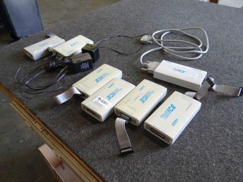 Lot of 7 ARM Realview Multi ICE Jtag Debugger Interface Models 82 &amp; 83