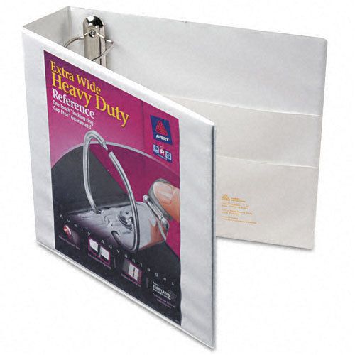 12 avery extra-wide ezd reference view binders, 2&#034;&#034; capacity, white ave01320 for sale