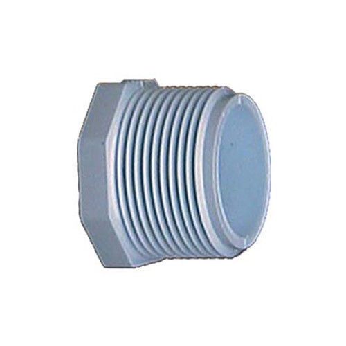 GenovaProducts PVC Threaded Plugs 0.75&#034; Set of 10