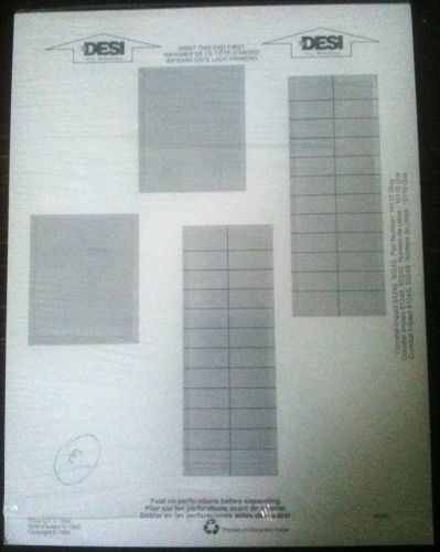 COMDIAL IMPACT 8124S - 8024S PAPER BUTTON OVERLAY SHEETS
