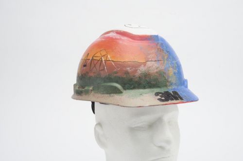 Creative drawing on 3m h-700 series unvented hard hats - design 02 for sale