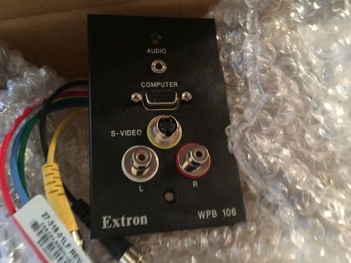Extron WPB 106 Wall Plate 60-778-11
