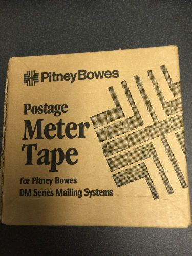 Pitney Bowes Postage Meter Tape Three Rolls (Adhesive) 627-8 Original Box