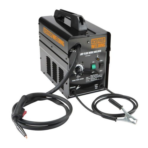 Welder-90 amp flux wire welder-no gas required-new in box   includes wire for sale