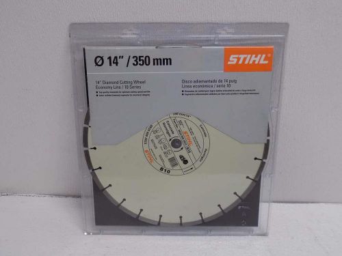 Stihl 14&#034; Diamond Cutting Wheel Economy Line / 10 Series, B10