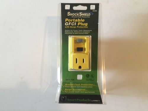 BRQND NEW! - TRC 90265 Shock Shield Portable GFCI Plug by TRC Smart Products