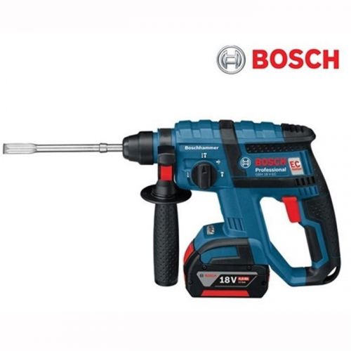 Bosch GBH18V-EC Professional 5.0Ah Cordless Rotary Hammer Drill Drive Full Set