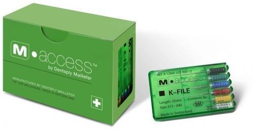 48 packs of Dentsply Maillefer M.Access K-Files