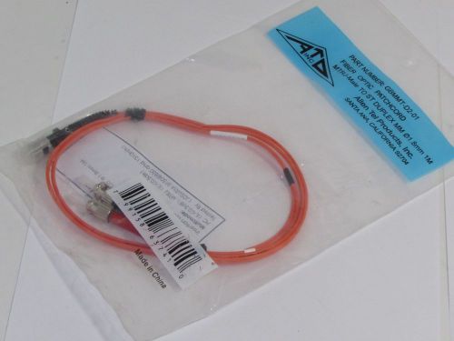 Allen Tel GBMMT-D2-01 Fiber Optic Cable Assembly Patch Cord, MTRJ Male