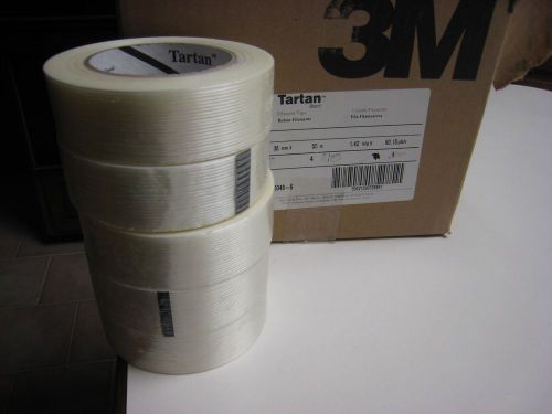5 ROLLS 8934 TARTAN 3M 1.42&#034; WIDE x 60 yards Utility Grade Filament Tape 5 rolls