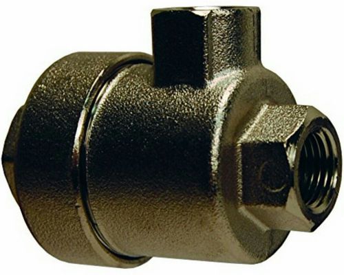 Pneumatic quick exhaust valve 1/8&#034; nickel plated brass for sale