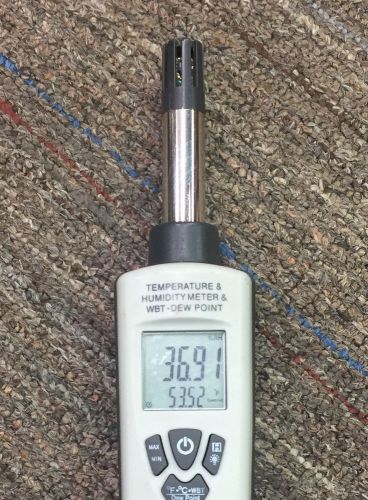 Supco DSP1000 Temperature Humidity Meter WBT Dew Point Digital Psychometer