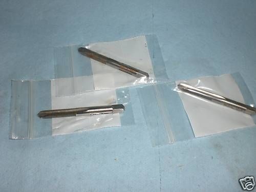 3pcs new 1/4 28 nf +.005 oversize hsg spiral point taps usa tapping for sale