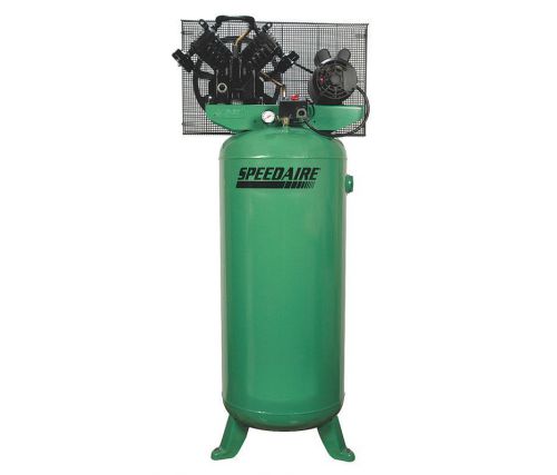 Speedaire 5hp vertical electric compressor, 60 gal., splash lubricated, 14.2cfm for sale