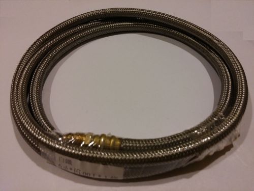 Ф6mm x 66.9&#034;l high pressure flexible rubber lubrication hose male x male assembl for sale
