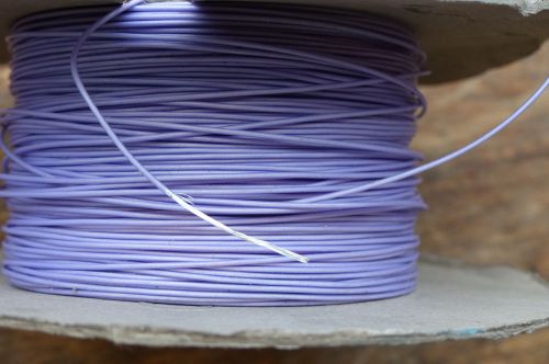 Silver Plated Copper PTFE Wire Cable 23AWG 0,7MM Violet HQ 10 meters
