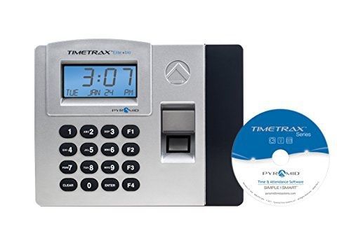 Pyramid TimeTrax Elite TTELITEEK Automated Biometric Fingerprint Time Clock