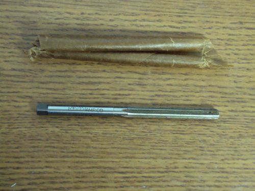 NEW GREENFIELD TOOL &amp; DIE GTD 17/64&#034; HAND REAMER 6 FLUTES HSS AMP CO