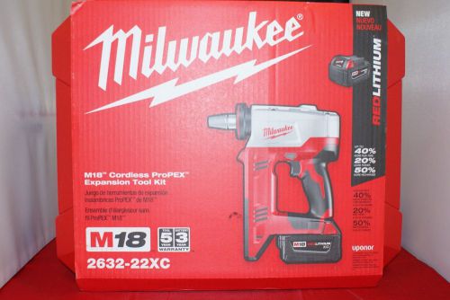 Milwaukee M18 Cordless ProPEX Expansion Tool Kit 2632-22XC (8485)