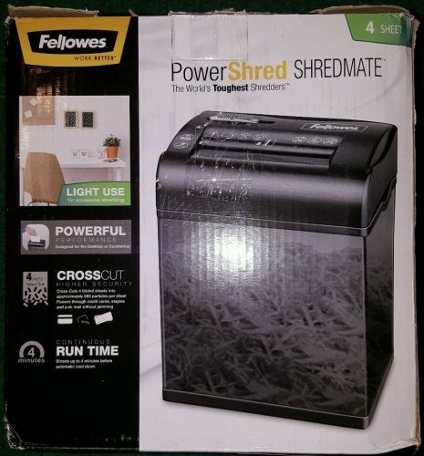 Fellowes Powershred Shredmate Paper Shredder Black