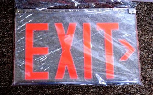 LXN Series Emergency Exit Sign - Panel Only- Red or Green in Color