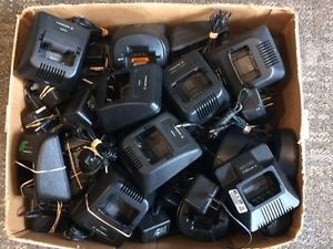 Box of Chargers for HT1000, P1225, CP125 radios